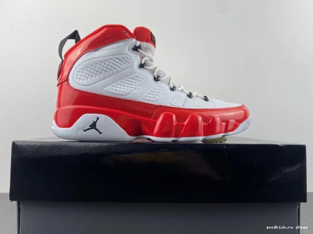 Air 302370-160 9 White Gym Red Retro Jordan 0715